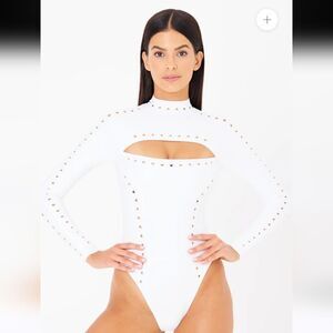 Gigi C Women's Laurel Surfsuit XS / White